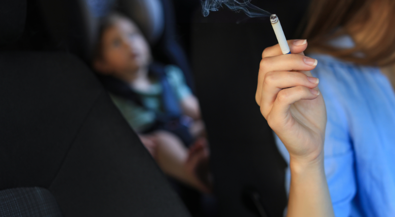 Børn og passiv rygning