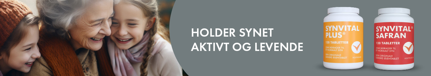 2024 01 Synvital Plus Og Safran Banner 1400 X 250 Px APOTEKEREN