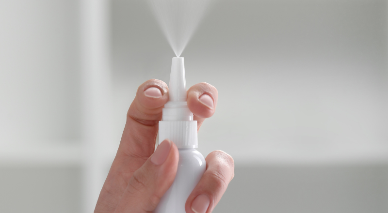 Overdrevet brug af næsespray kan føre til afhængighed