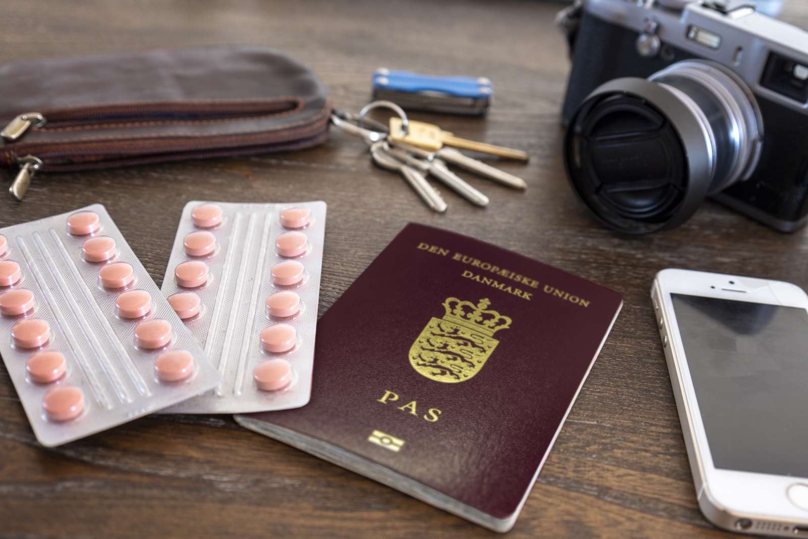 Må medicinen komme med på rejsen?